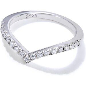 Wedding Band,925 Sterling Silver  Engagement Rings for Women